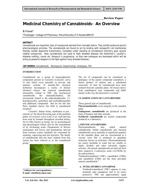 Cannabis inflorescence: standards of identity, analysis, and quality control table 9